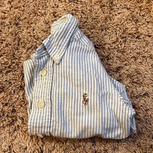 Ralph Lauren Shirts & Tops Baby Boy Ralph Lauren Button Up Poshmark